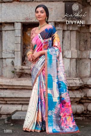 Kashvi divyani vol 10 saree wholesale market online for clothing
